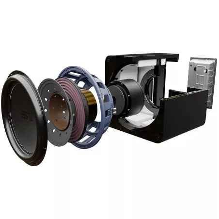 Subwoofer clos SVS SB-17 ULTRA REVOLUTION Black gloss