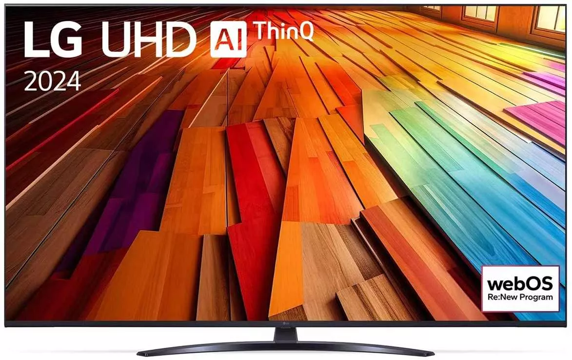 LG TV LED  50UT81 126 cm 4K UHD Smart TV 2024 Noir et Bleu 