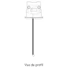 écran de projection ALR encastrable Lumene SHOWPLACE EXTRA BRIGHT LT