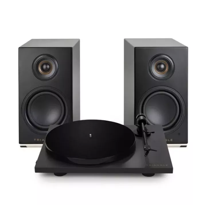 Combo Triangle enceintes + platine vinyle