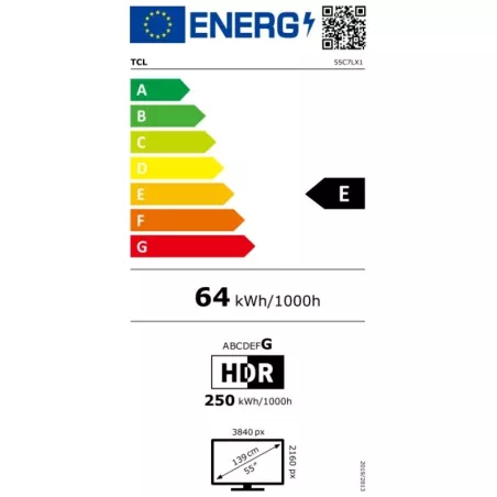 TCL C7L HDMI 2.1 fiche technique