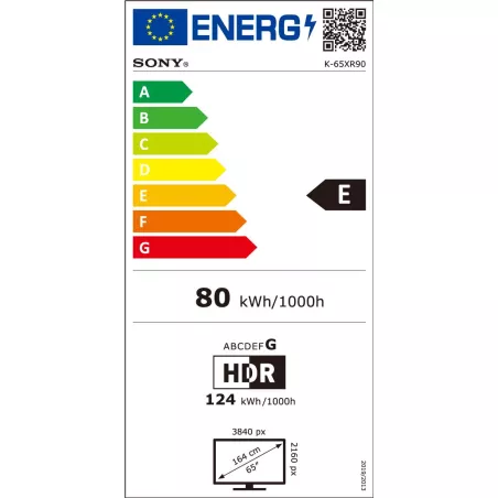 TV Mini-LED Sony K65XR90