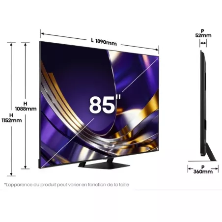 Hisense 85U7S PRO prix