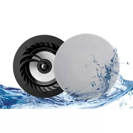 LITHE AUDIO PAIRE D'ENCEINTES ENCASTRABLE BLUETOOTH CERTIFIÉ IP44