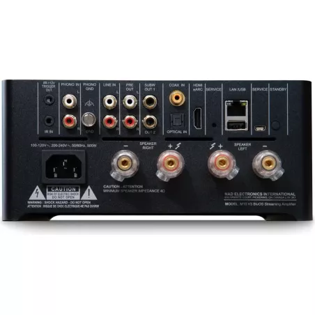 NAD M10 V3 Connectique