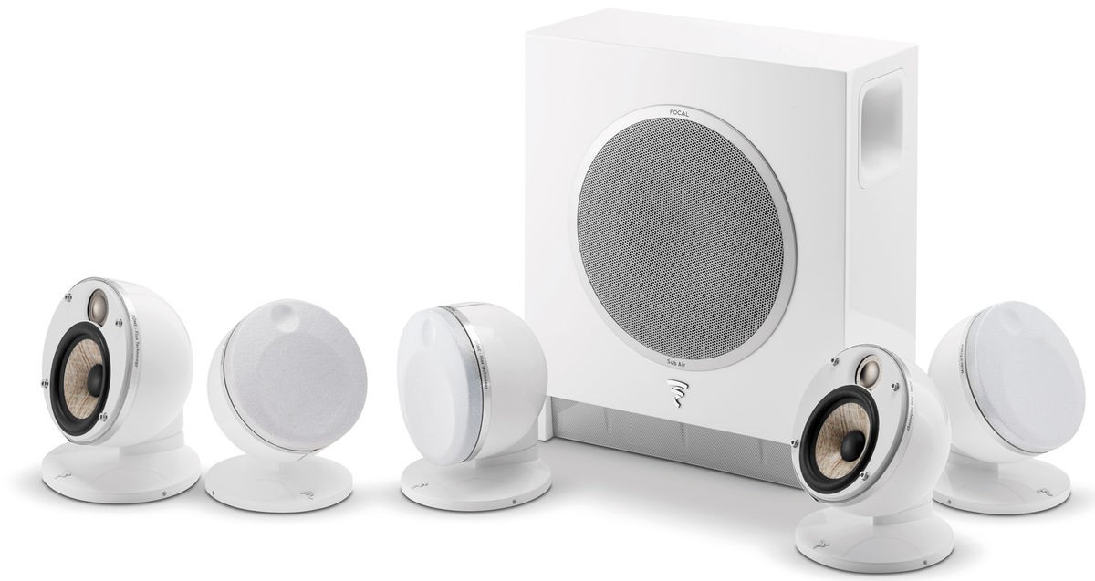 FOCAL  D&ocirc;me Flax 5.1 Sub Air Blanc