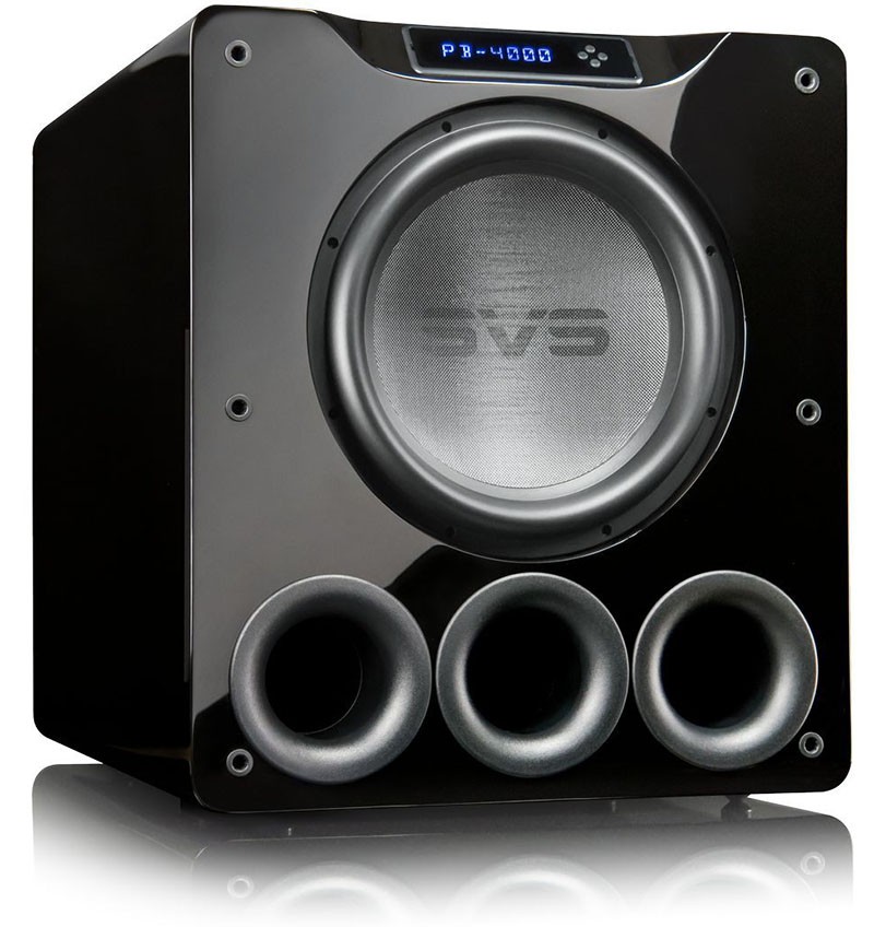 SVS  PB-4000 Noir laqu&eacute; - Caisson de Basses
