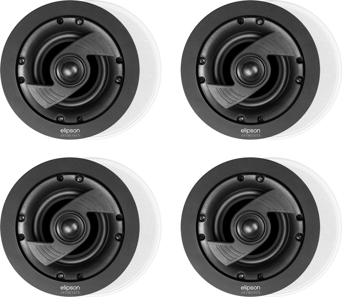 ELIPSON IC6 LOT 4 PIECES - Enceintes encastrable plafond