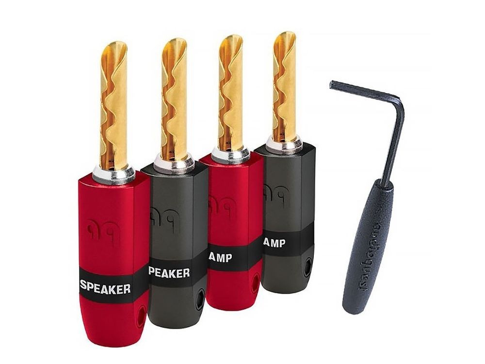 SUREGRIP 300 GOLD - Lot de 4 Fiches Bananes