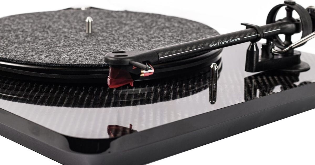 ELIPSON  Chroma 400 RIAA BT Carbone Platine Vinyle HiFi