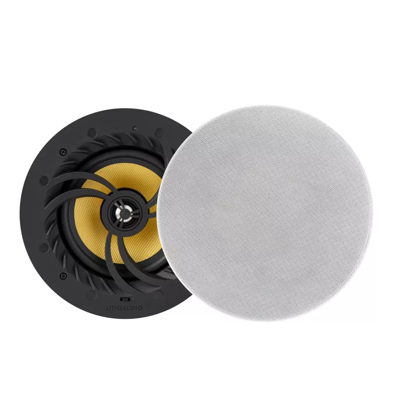 Haut-parleur De Plafond Passif Lithe Audio - Profil Bas - 1 Pièce Neuve