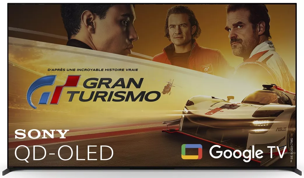SONY TV OLED  XR-55A95L QD-OLED 139 cm 4K HDR Google TV Noir
