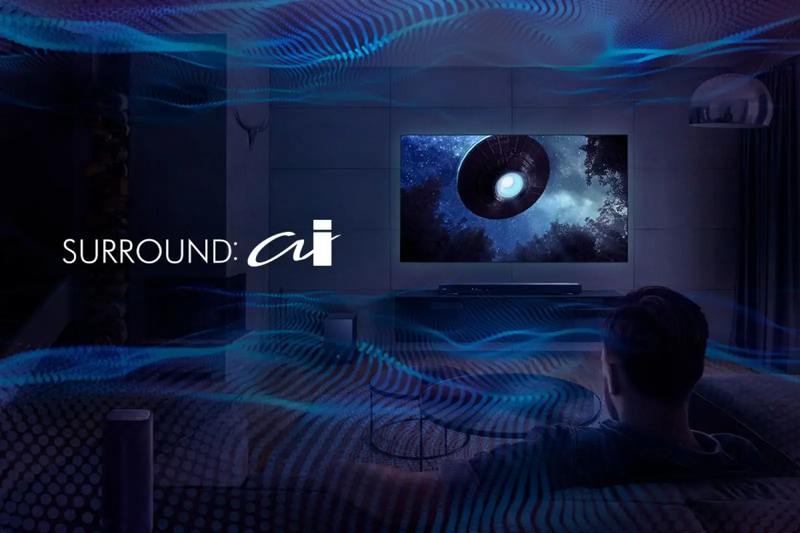 Technologie Surround AI de la Yamaha True X Surround 90A