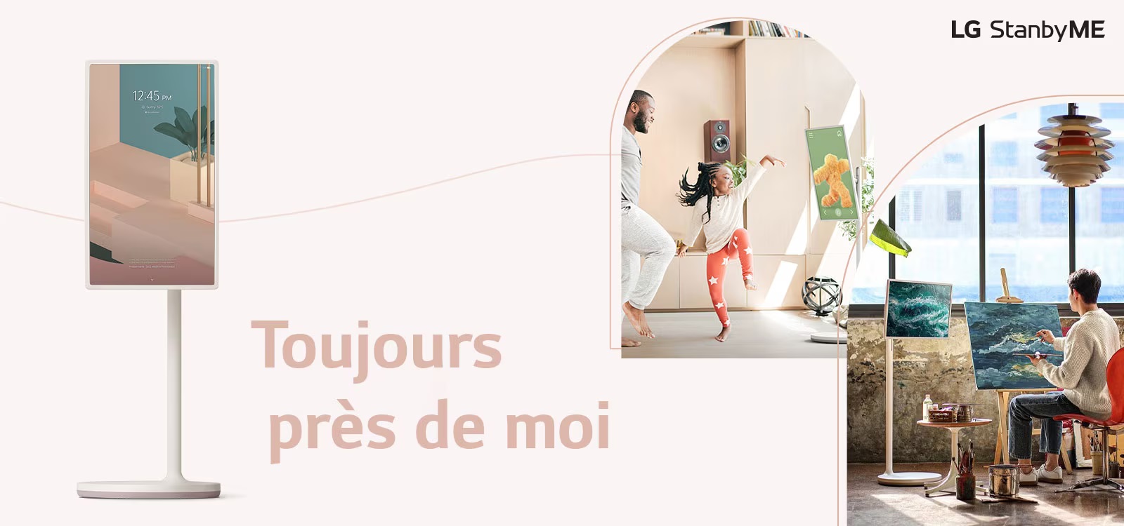 Téléviseur sans fil LG StanbyME