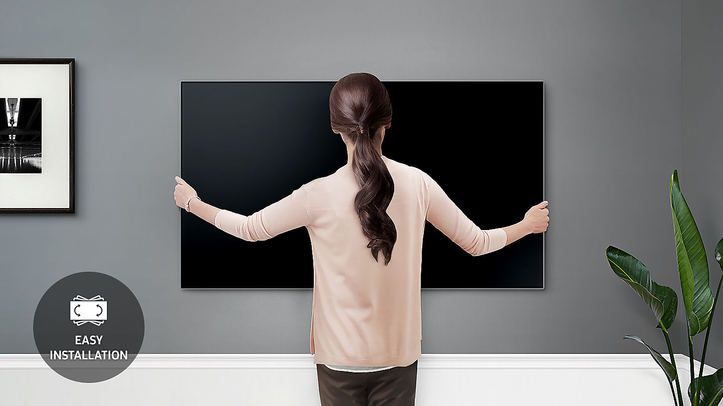 Support mural extra-fin pour les téléviseurs Samsung QLED 2019