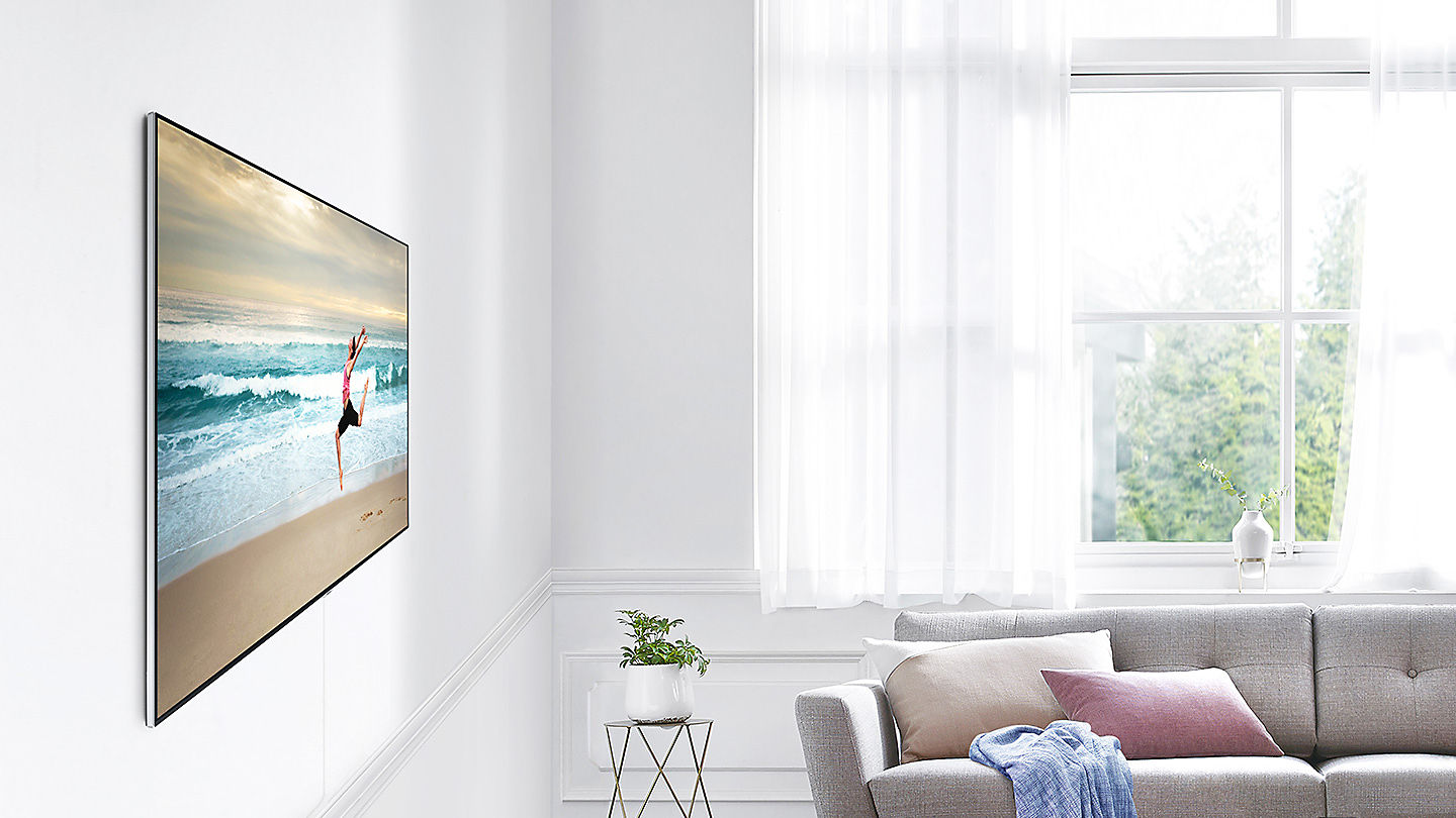 Support mural extra-fin pour les téléviseurs Samsung QLED 2019