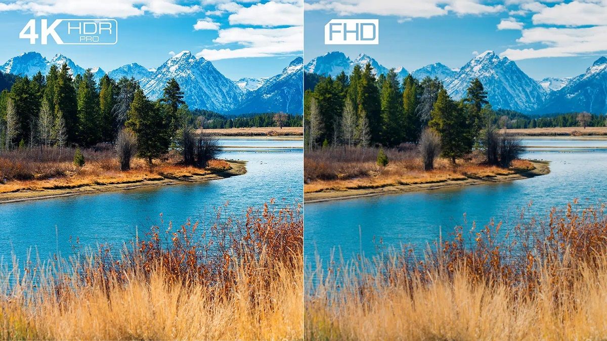 Le téléviseur TCL 43C649 est compatible avec le 4K HDR PRO.